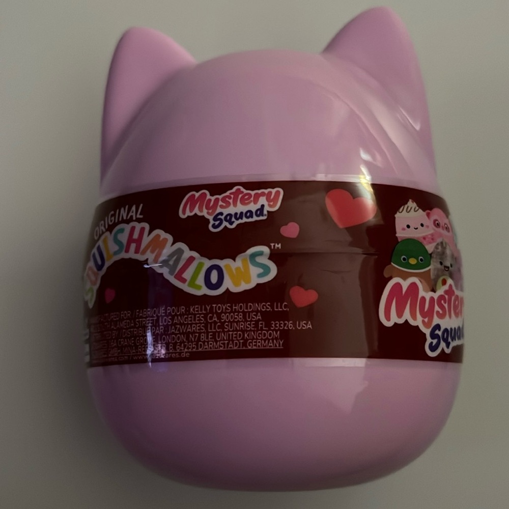 NWT Squishmallows mystery squad- Valentine’s series blind capsule